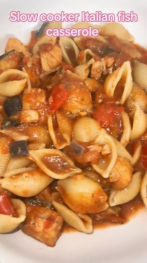5.7K views · 16 reactions | Slow cooker Italian fish casserole 勺...