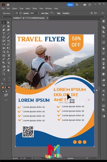 Create Stunning Flyers and Posters using Adobe Illustrator