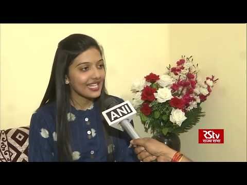 Women's topper Srushti Deshmukh celebrates UPSC results