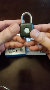 Watch Black Fingerprint Padlock with APP Unlock and Control on Amazon Live