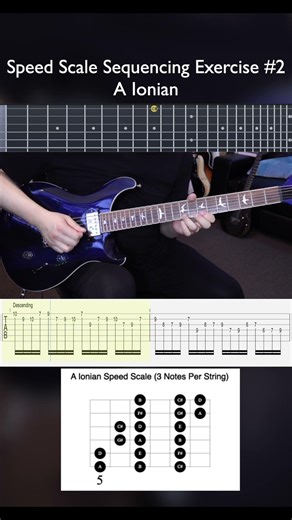 Speed Scale Sequencing Exercise #2: A Ionian