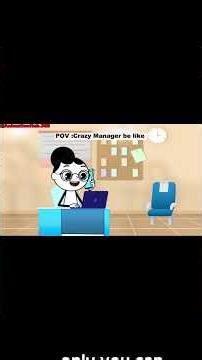 Manager vs Employee—Police Called! #animation #manager #corporate #comedy