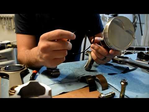 How to Install Pistons & Rods [DETAILED] Piston Orientation, Rings, ETC.