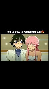 Their so cute in wedding dress 😍 #anime #fyp #fypシ #fypシ゚viral #rells | Hori San