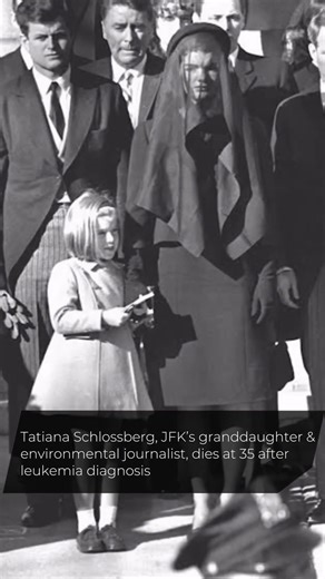 Tatiana Celia Kennedy Schlossberg, the acclaimed environmental journalist, author, and granddaughter of President John F. Kennedy, has died at the age of 35. Her passing on December 30, 2025, was confirmed by the John F. Kennedy Presidential Library and Museum, with her family stating, “Our beautiful Tatiana passed away this morning. She will always be in our hearts.”Schlossberg had revealed her diagnosis of acute myeloid leukaemia, a rare and aggressive cancer of the blood and bone marrow, only