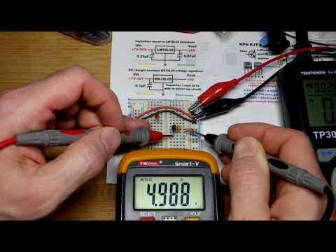 78L05 Voltage Regulator IC In TO92 Package Integrated Circuit