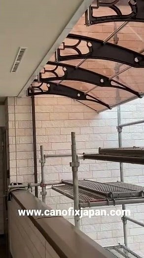 通販 外階段屋根 軒先に庇を付ける 屋外階段の雨の吹き込み対策 #shorts