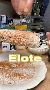 Mexican Street Corn Elote in a home oven Pecorino Romano instead of Cotija 4K #elote