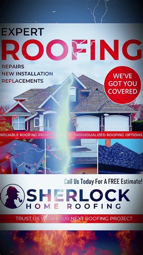 🏠 Houston Homeowners — Don’t Wait for Roof Problems to Get Worse! At Sherlock Home Roofing, we specialize in roof repair, roof replacement, and storm damage inspections all across the Greater Houston area. 🌧️ ✅ Free Roof Inspections ✅ Insurance-Approved Roof Repairs ✅ Hail & Wind Damage Experts ✅ Residential & Asphalt Shingle Specialists Whether you need a leak fixed, a full roof replacement, or just want to check for hidden storm damage, our team finds what others miss. 🕵️♂️ 📍 Serving Houst