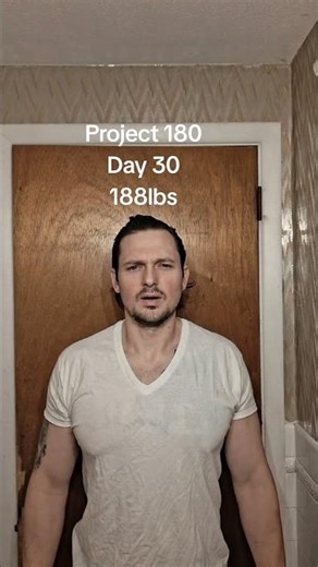 Project 180 Day 30 188lbs #fitness #motivation