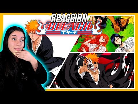 REACCION a TODOS los OPENINGS de BLEACH por PRIMERA VEZ