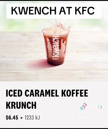 Delicious Krushers at KFC Australia