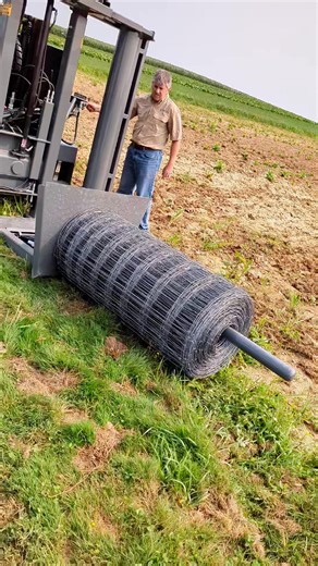 If your New Year's resolution is to build better fence faster and more efficiently with less physical labor, we have the tools and machinery that you need! Our Keystone Wire Stretcher does all the heavy lifting on 990 ft rolls of woven wire! It is compatible with skid steers, tractors, excavators, and the Montana Mountain Goat fencing machine! | Keystone Fence Supply Company