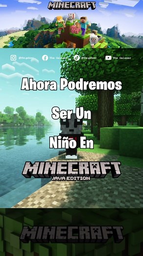 Ahora Podremos Ser un Niño en Minecraft . . . More Players Models Mod #Minecraft #Java #Mojang #Shaders #Videojuegos #Videogames #Gamer #Gaming #PC #PCGaming #Xbox #PlayStation #Nintendo #TheGalaxer Link de More Players Models Mod: https://www.curseforge.com/minecraft/mc-mods/more-player-models | 𝚃𝚑𝚎 𝙶𝚊𝚕𝚊𝚡𝚎𝚛