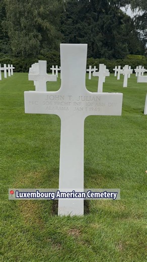 Remembering Pfc. John T. Julian, one of the “Band of Brothers” of Easy Company, 506th Parachute Infantry, 101st Airborne Division, buried at Luxembourg American Cemetery. #ww2 #worldwar2 #WWII #ww2history #history #militaryheritage #militaryhistory #warbattlefield #usmilitary #usarmy #indiana #101stairborne #airborne #bandofbrothers | American Battle Monuments Commission