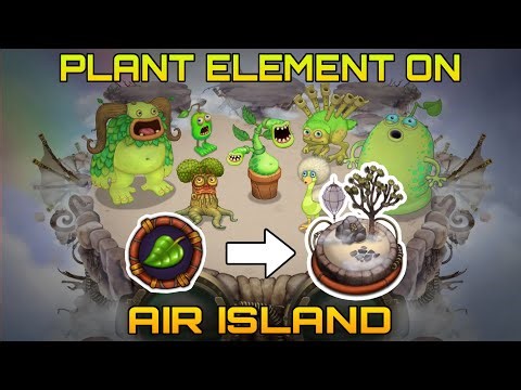 MSM: Air Island BUT With Plant Element Monsters