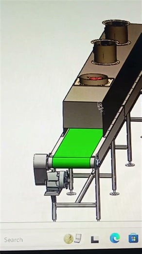 Industrial Soap Conveyor Machine | Full SolidWorks Design & Animation 🧼⚙️