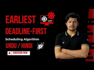 EDF Scheduling Algorithm | Earliest Dead Line First Algorithm | Gantt Chart | Operating System