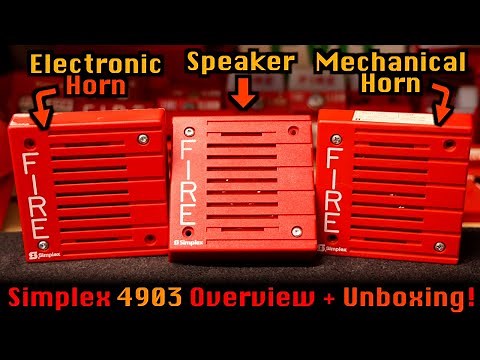 These 3 Fire Alarms All Look the Same… But They're Not! | Simplex 4903s + Unboxing!