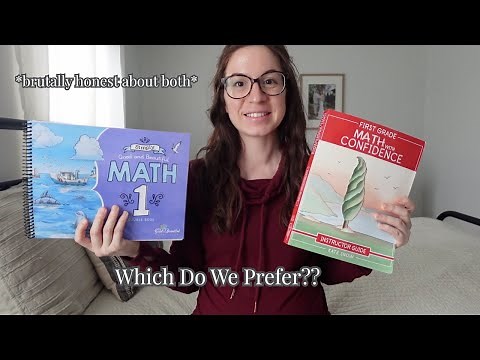 *VERY THOROUGH* Math With Confidence Grade 1 vs. The Good and the Beautiful Math 1