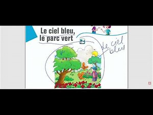Enchanté 1 Lesson 6 | Class 5 French I Le ciel bleu, le parc vert