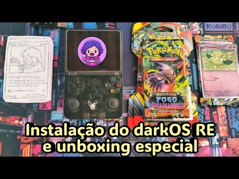 Installing dArkOS RE on your clone, a gift from your friend Bruno.