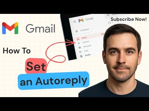 How to Set Auto Reply in Gmail | Vacation Responder 2025