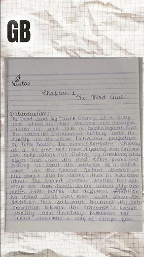 The Third Level Summary - Class 12 English Chapter 1 - Vistas Book #thethirdlevel #ncert #shorts