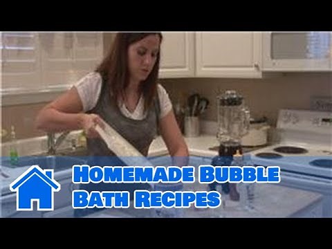 Housecleaning Tips : Homemade Bubble Bath Recipes