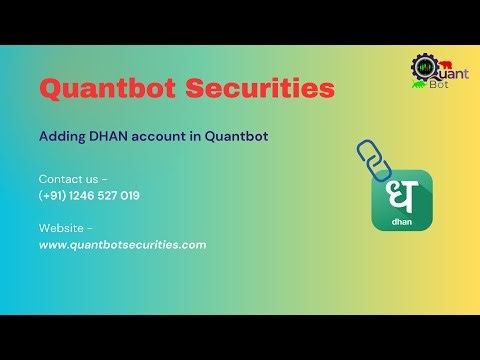 How to add Dhan account to Quantbot Copy Trading | Cloud based Copy trading | Multi Broker |