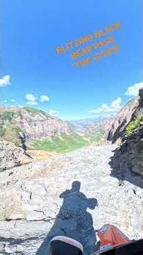Blitzing Black Bear Pass on KTM 950 Super Enduro