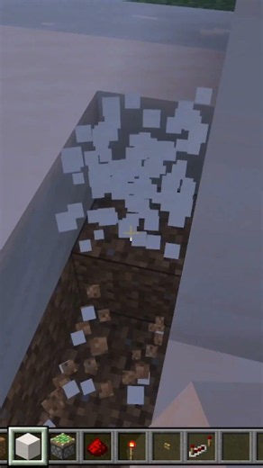 1x2 Piston Door in Minecraft Bedrock
