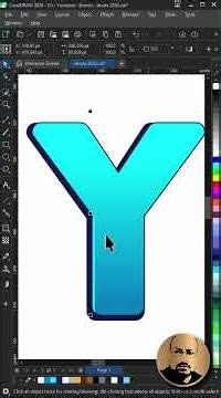The easiest way to style text like a pro #coreldraw #design #tips