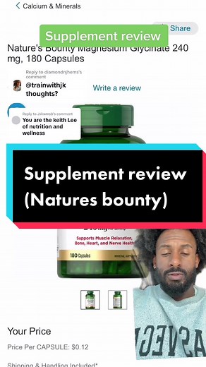 Magnesium Glycinate: Reviews and Insights for Health