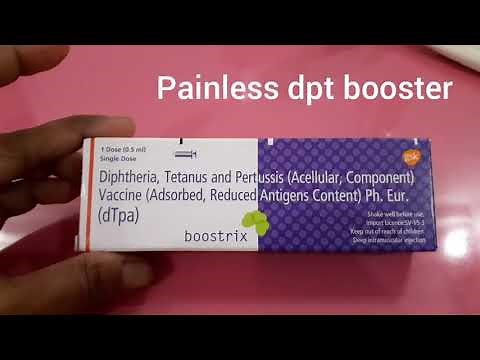 Painless dpt booster after 5 year age |Tdap vaccine | boostrix | vaccine during pregnancy