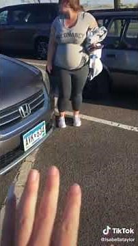 Pregnant belly touch