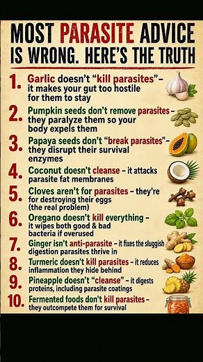 Most Parasite Advice Is Wrong. Here Is The Truth