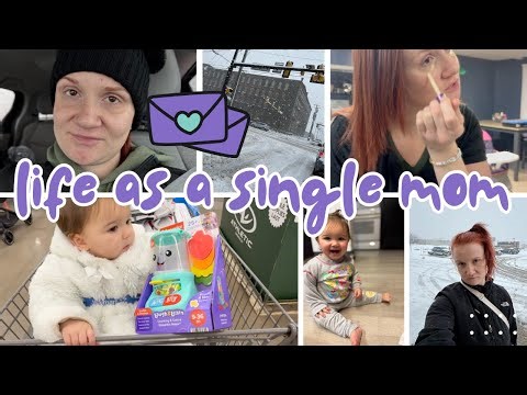 ❄︎ snowstorm / makeup tutorial / walmart haul / cleaning vlog ❄︎ #vlogs #vlogger #baby #motivation