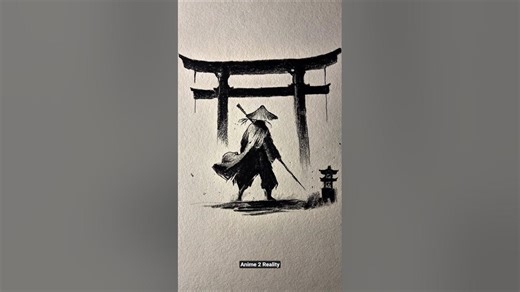 Drawing A Samurai Warrior #drawing #art #sketch #samurai