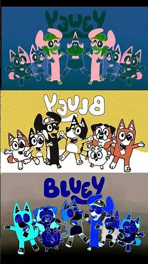 Bluey intro effects sponsored by Klasky Csupo effects 🔥💥