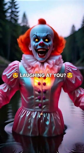 PENNYWISE IS WATCHING (6 Sec Jump Scare Status) | IT HORROR