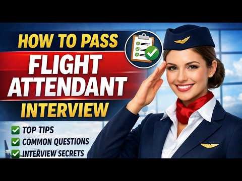 Flight Attendant Interview Secrets | 10 Questions & Answers + Mistakes You MUST Avoid!