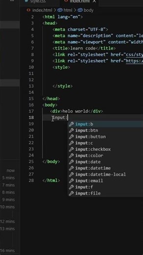 🔥 HTML Tricks You Should Know! Code Faster with Emmet ⚡