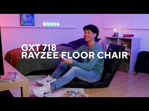 UNFOLD. GAME. CHILL. GXT 718 Rayzee Gaming Floor Chair