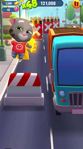 Tom Gold Run Traffic Chaos 😬🔥 #tomgoldrun #runnergame #shortsfeed