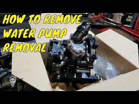 How to Remove Water Pump | 2017 Volkswagen Golf Wagen