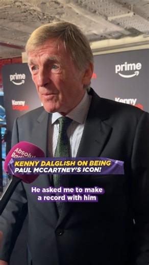 2K views · 2.6K reactions | Who turns down a Paul McCartney collab? Only another Liverpool icon, King Kenny Dalglish!  | Absolute Radio | Facebook