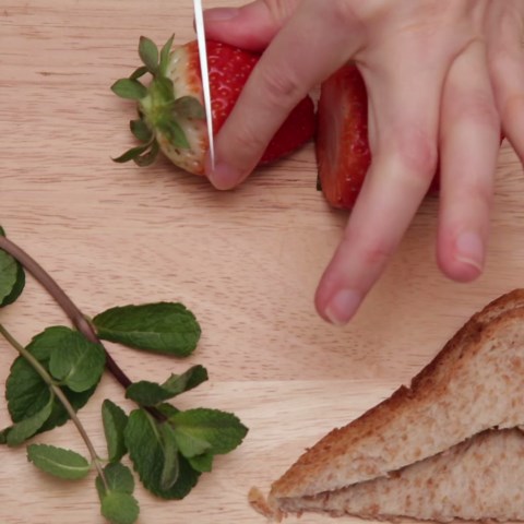 Petits poissons aux fruits rouges : trop bon !