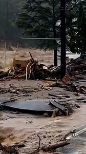 2.5M views · 15K reactions | "I’m not sure what they’re going to do to get us out of here." A river near Chimney Rock, NC, burst its banks, leaving residents stranded. | Asheville Citizen Times | Facebook
