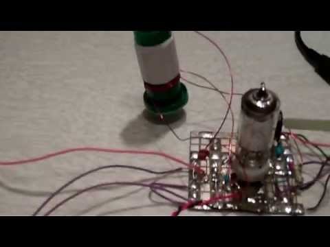 One valve 1T4 regeneration receiver / 1T4 Audion